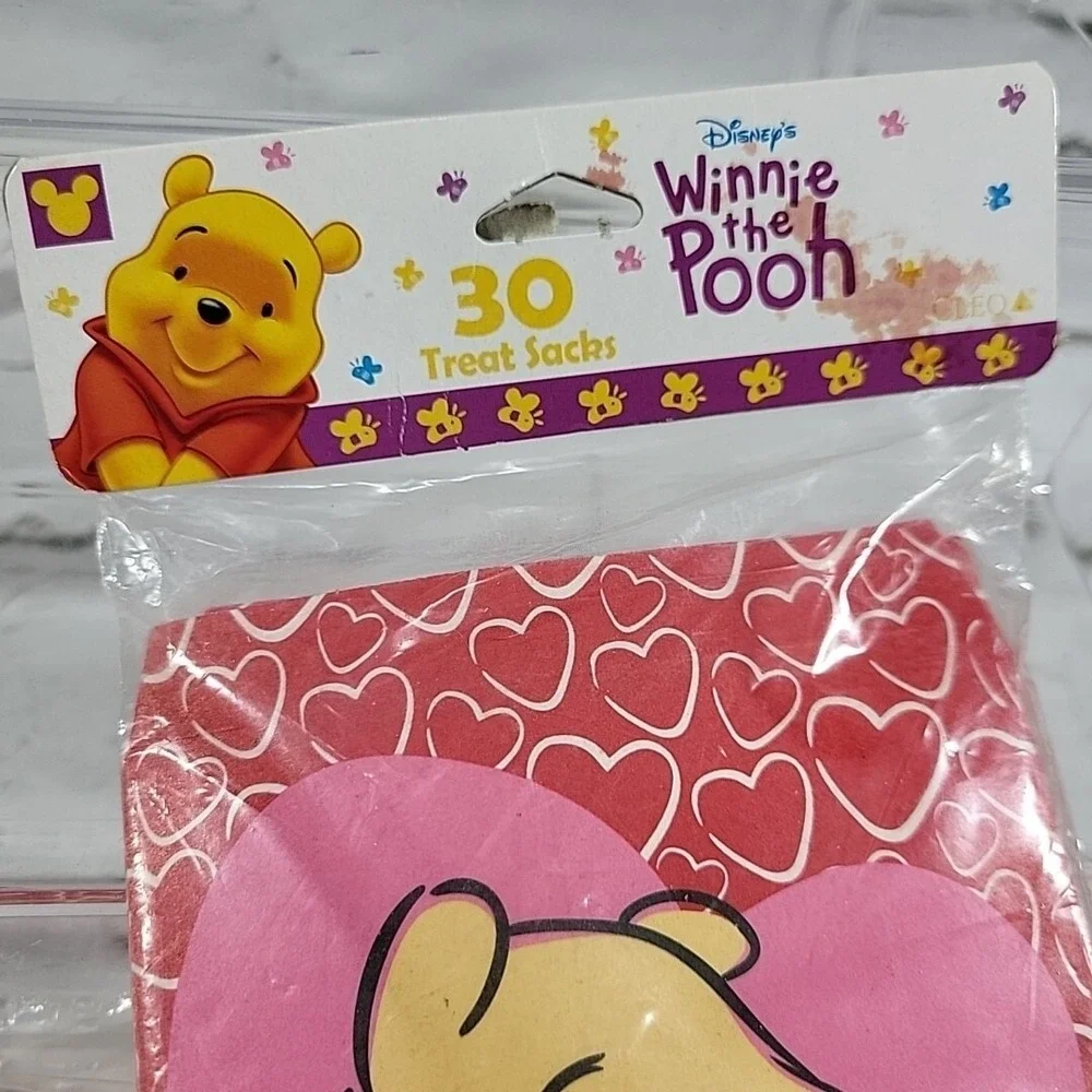 Vintage Winnie The Pooh Treat Sacks 2 Packages One New one Open Partial
